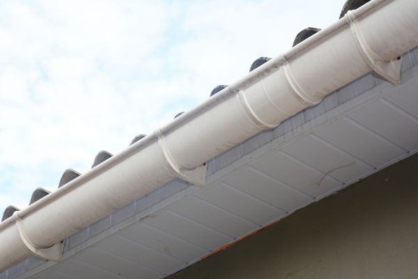 Plastic Gutter Installation in Evansville